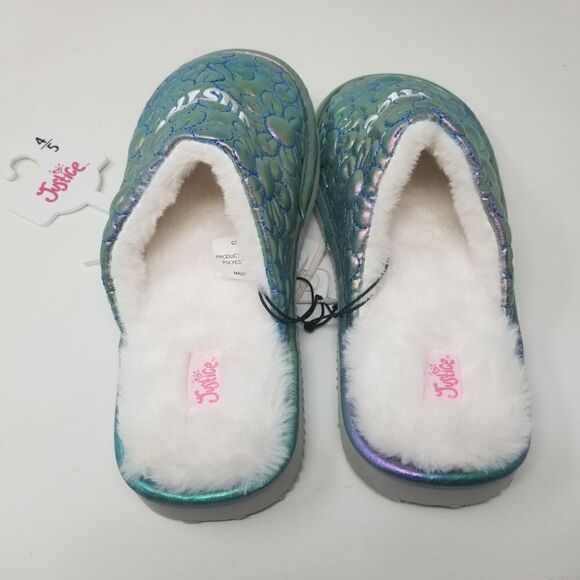 NWT. Justice House SLIPPERS. For lined. Cute, comfy. - Picture 8 of 15